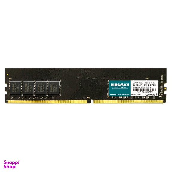 رم دسکتاپ DDR4 تک کاناله 3200 مگاهرتز کینگ مکس ظرفیت 16 گیگابایت