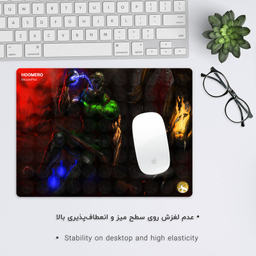 ماوس پد هومرو مدل A4052 طرح بازی DOOM