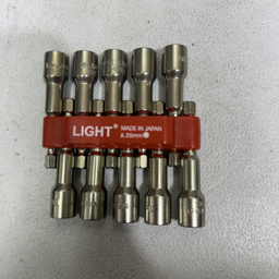 آچار بکس لایت مدل SMT-LIGHT-JAPAN--1/4-3/8*65MM مجموعه 10 عددی