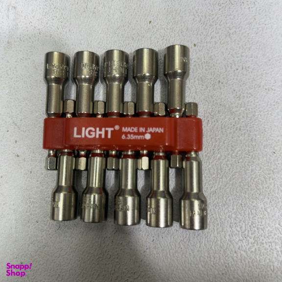 آچار بکس لایت مدل SMT-LIGHT-JAPAN--1/4-3/8*65MM مجموعه 10 عددی