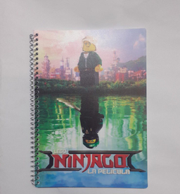 دفتر مشق 50 برگ سیمی رهام جلد pp طرح Ninjago