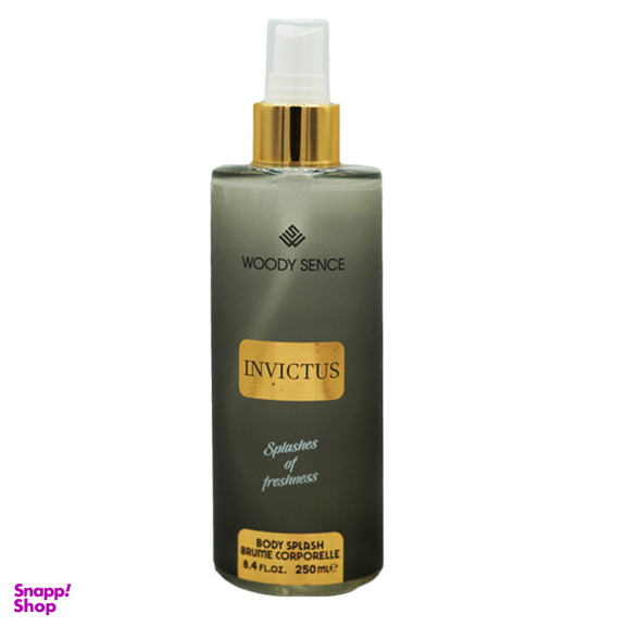 بادی اسپلش وودی سنس مدل INVICTUS حجم 250 میلی لیتر