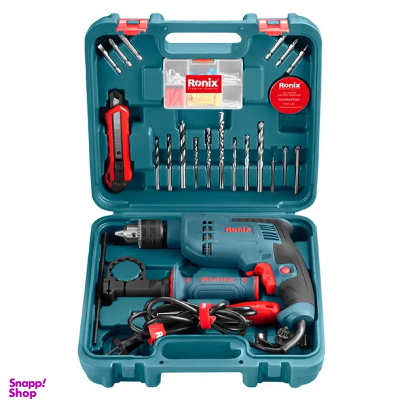 ست دریل برقی رونیکس مدل RS-0008 مجموعه  33 عددی