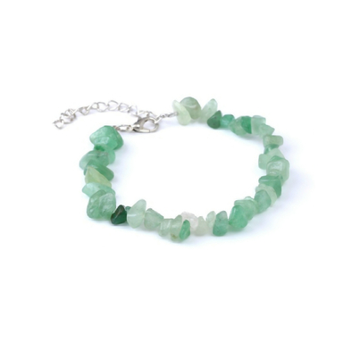 دستبند سنگ طبیعی زنانه مدل اونتورین کد 38186