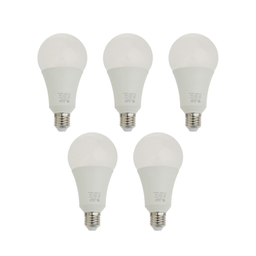 لامپ ال ای دی 18 وات افراتاب مدل AF-A80-18W پایه E27 بسته 5 عددی