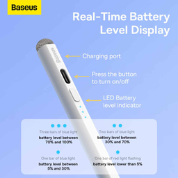 قلم لمسی باسئوس مدل Smooth Writing 2 Series BS-PS011