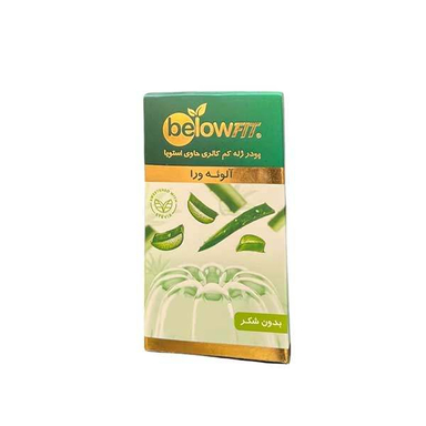 پودر ژله آلوئه ورا رژیمی بدون شکر بیلو فیت وزن 25 گرم