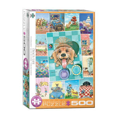 پازل 500 تکه یوروگرافیکس پازلز مدل 6500-5365 Dog&amp;#39;s Life