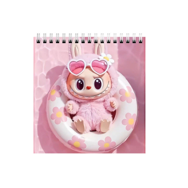 دفتر طراحی 50 برگ طرح لبوبو در استخر کد 9831184