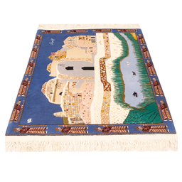 فرش دستباف سی پرشیا کد 129138 سایز 129x103 سانتی‌ متر