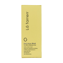 ماسک صورت لافارر مدل Anti Acne مناسب پوست های مستعد آکنه حجم 150 میلی‌ لیتر