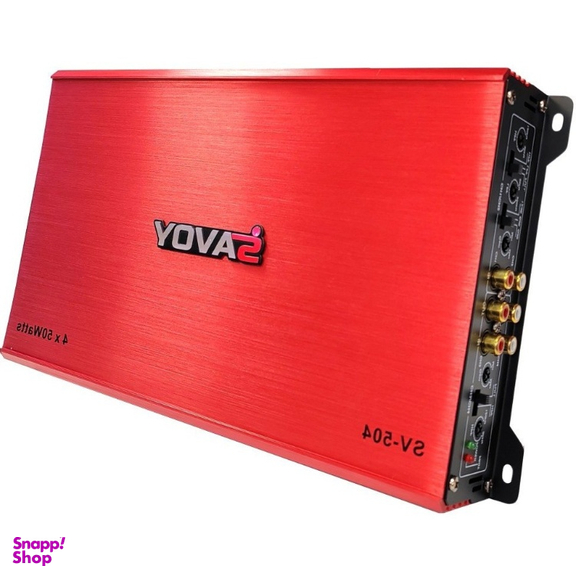 آمپلی فایر 50×4 وات خودرو ساووی مدل SV-504