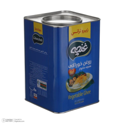 روغن جامد زیرو ترانس غنچه وزن 5 کیلوگرم