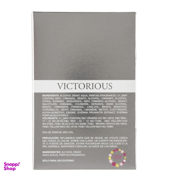 ادوپرفیوم مردانه اسپرینگ لیلیز مدل Victorious حجم 100 میلی لیتر