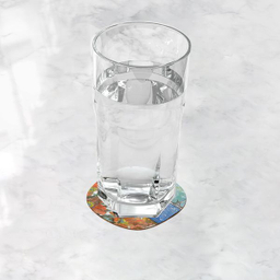 زیرلیوانی ترمه طراحان ایده مدل پترن دریا و آسمان کد strm0647