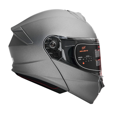 کلاه کاسکت فک متحرک فلش مدل 935SSV Titanium Gray