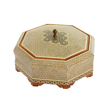 شکلات خوری خاتم کاری خادم ملت کد 130