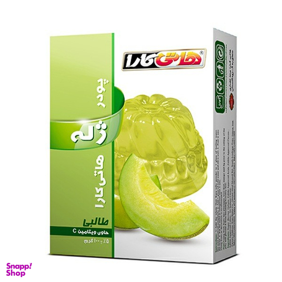 پودر ژله طالبی هاتی کارا وزن 100 گرم