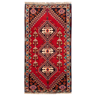 فرش دستباف کناره سی پرشیا کد 130195 سایز 156x83 سانتی‌ متر