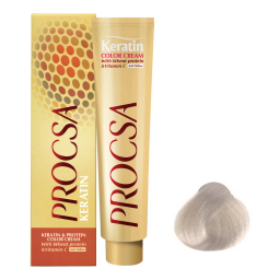 رنگ مو پروکسا سری Ash شماره 10.1 رنگ بلوند دودی بسیار روشن حجم 100 میلی‌ لیتر