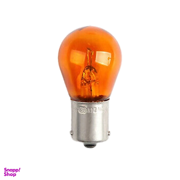 لامپ هالوژن طرح فیلیپس مدل PY21W کد12496 رنگ نارنجی