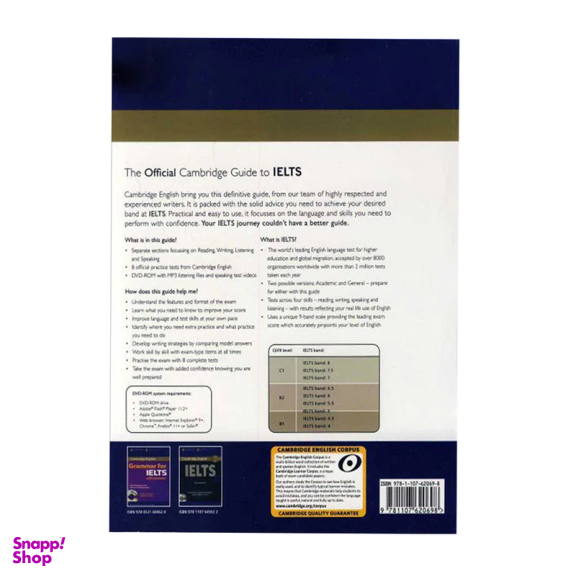 کتاب The Official Cambridge Guide To IELTS اثر جمعی از نویسندگان انتشارات الوندپویان