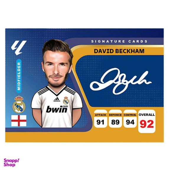 اسباب بازی شانسی کیمدی مدل امضای دیوید بکهام