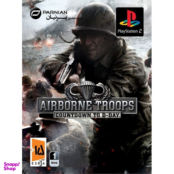 بازی ps2 Airborne Troops Countdown To D-Day نشر پرنیان