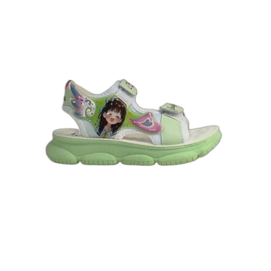 صندل دخترانه کد J04 رنگ سبز