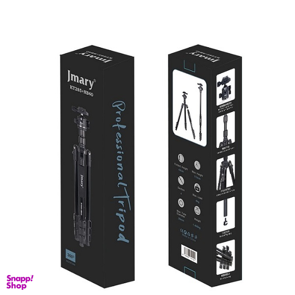 سه پایه دوربین حرفه ای جی ماری مدل Jmary KT285+NB50
