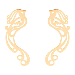 گوشواره طلای 18 عیار زرمان مدل ME0743