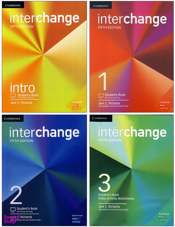 کتاب Interchange اثر Jack C. Richards انتشارات کمبریدج 4 جلدی