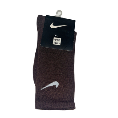جوراب ورزشی زنانه طرح نایک کد M12 رنگ قهوه ای تیره