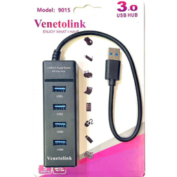 USB هاب 4 پورت ونتولینک مدل 9015 USB3.0