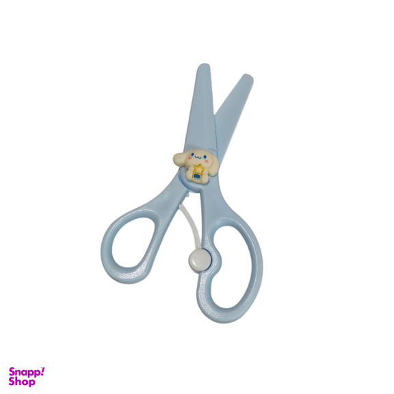 قیچی کاردستی تیغه پلاستیکی طرح کرومی کد 18