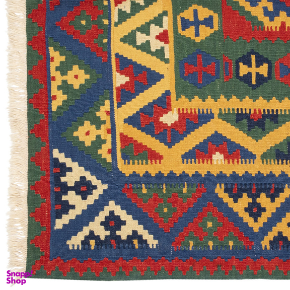 گلیم دستباف سی پرشیا کد 171675 سایز 404x316 سانتی متر