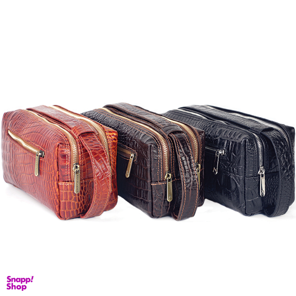 کیف دستی مردانه چرم بارز کد DG79.KO