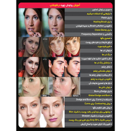 نرم افزار آموزش روتوش چهره در فتوشاپ نشر پدیا سافت به همراه نرم افزار آموزش عکاسی در فتوشاپ نشر پدیا سافت