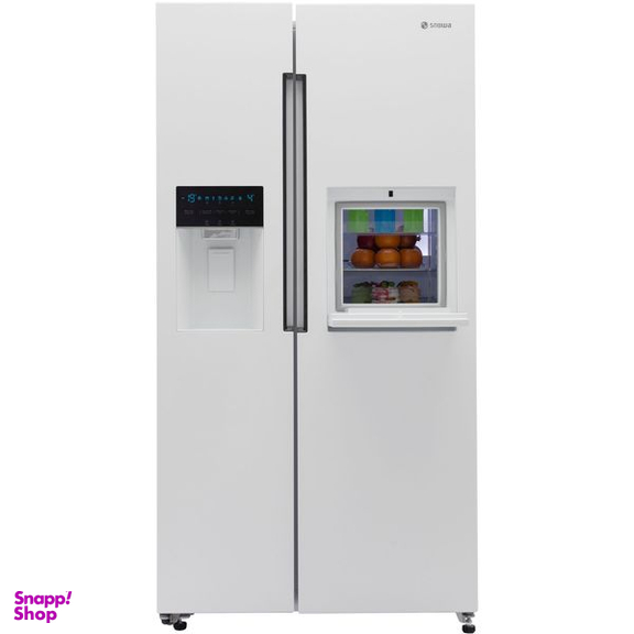 یخچال و فریزر ساید بای ساید 32 فوت اسنوا مدل SN8-2034GW