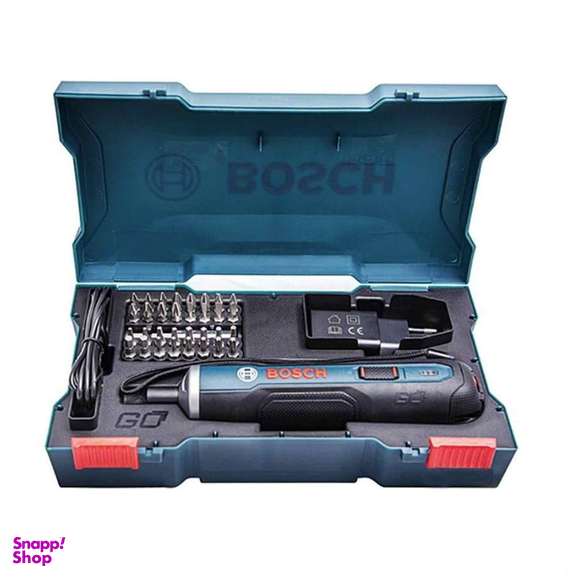 پیچ گوشتی شارژی بوش مدل GO مجموعه 32 عددی