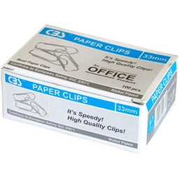 گیره کاغذ سی بی اس مدل آفیس کد 28mm بسته 100 عددی