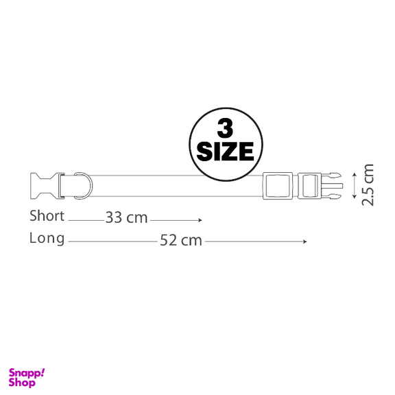 قلاده گردنی سگ و گربه آریس نیناپت کد 5173 به همراه لید