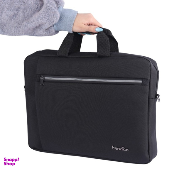 کیف لپ تاپ بنتون کد B0125 مناسب سایز 15.6 اینچ