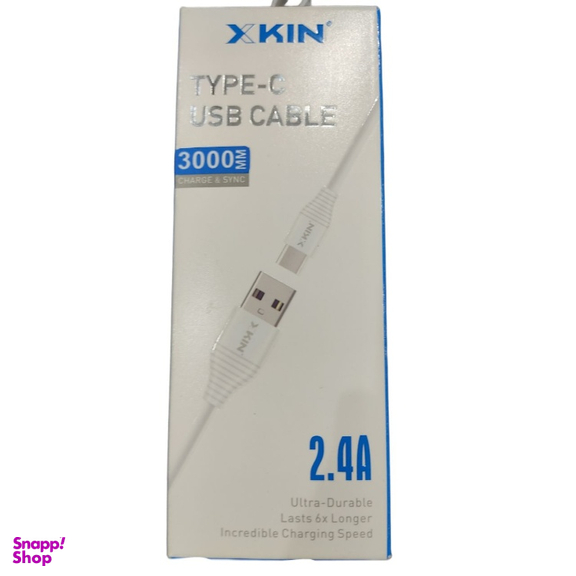 کابل USB به Type-C ایکس کین کد XK-CA06 طول 3 متر