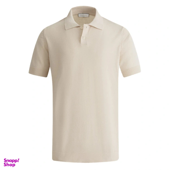 پولوشرت آستین کوتاه مردانه مدل GD-s-16165581 رنگ کرم