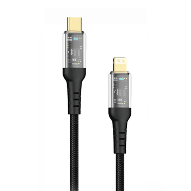 کابل تبدیل USB-C به لایتنینگ  پرووان مدل PCC114 20W طول 1 متر