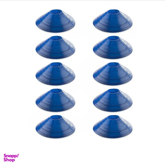 مانع تمرین فوتبال مدل ژله ای نشکن Cones 2023 مجموعه 10 عددی