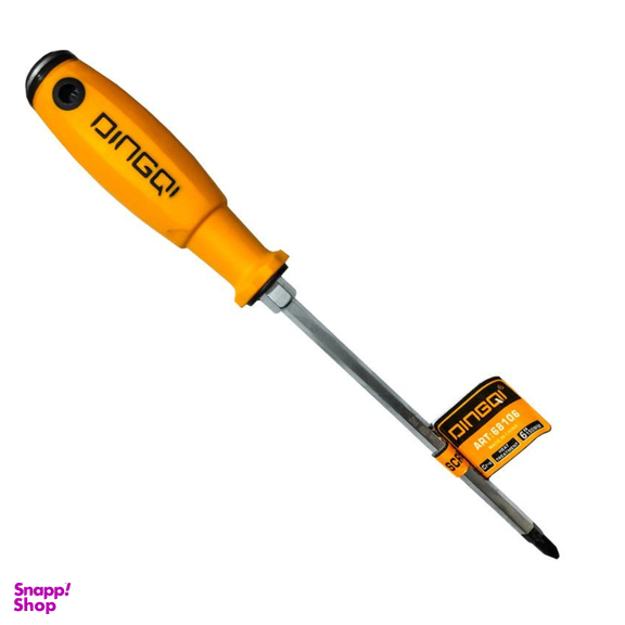 پیچ گوشتی دوسو و چهارسو ضربه خور دینگشی کد DT_6150 بسته 2 عددی