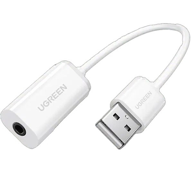 مبدل صدا Jack 3.5mm اکسترنال یوگرین مدل US206 کد 30712