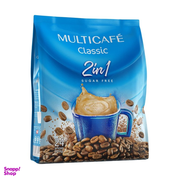 کافی میکس 2×1 مولتی کافه بسته ۲۴ عددی